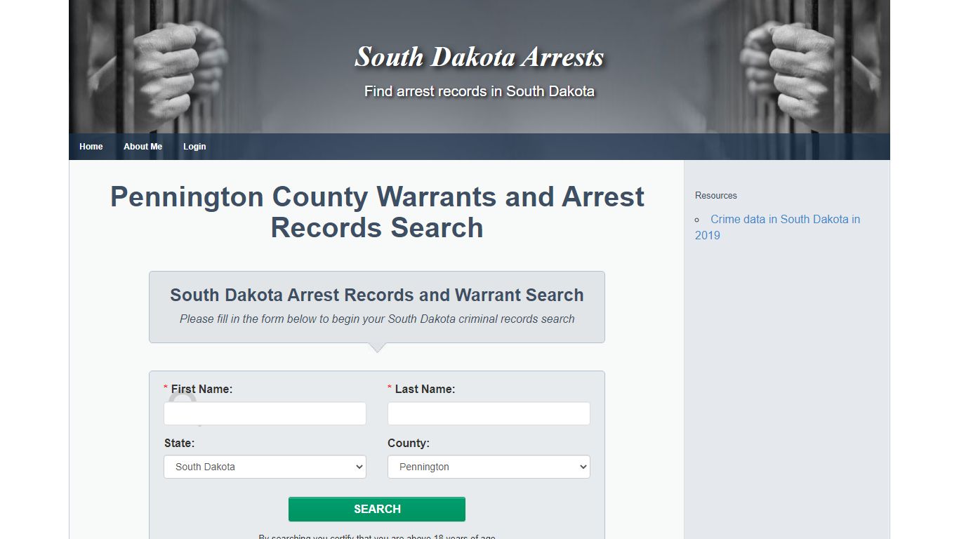 Pennington County Warrants & Arrests Lookup!